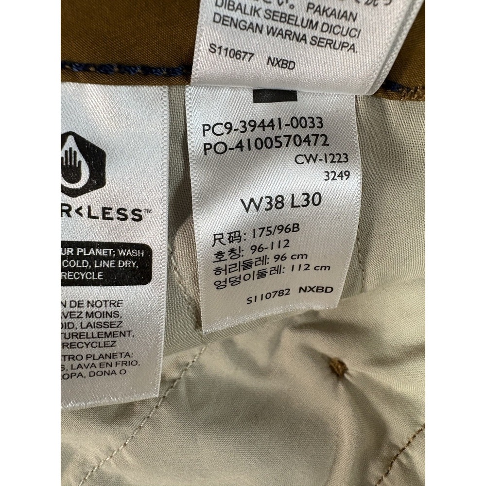 Levis Straus XX Cargo Taper Pants Men 38x30 Brown Utility Snap Pockets High Rise - Picture 5 of 11